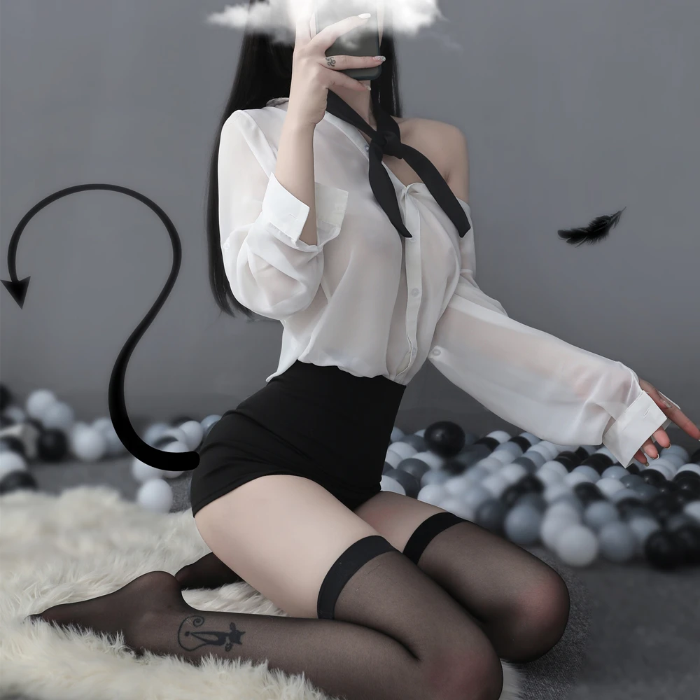 Костюмы женское сексуальное нижнее белье порно мини платье + G-стринги Нижнее белье с открытой спиной эротический костюм Экзотическая одежд...
Костюмы женское сексуальное нижнее белье порно мини платье + G-стринги Нижнее белье с открытой спиной эротический костюм Экзотическая одежд...