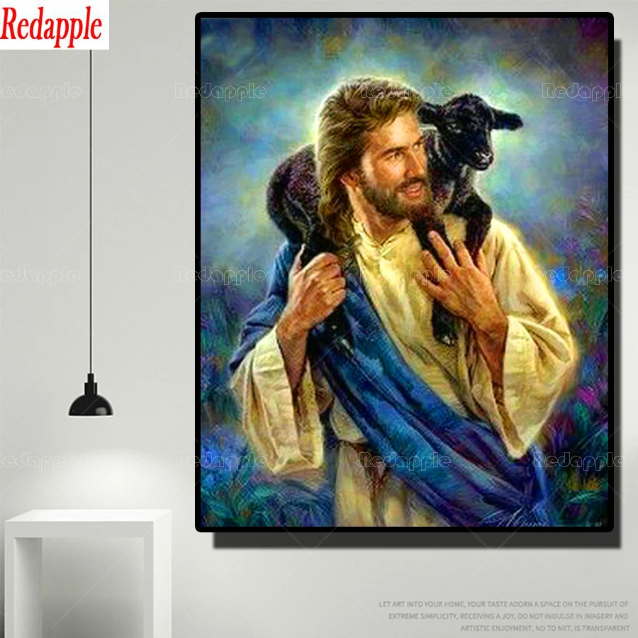 Картина 5d с изображением ягненка Иисуса, квадратная круглая картина, подарок ручной работы, бриллиантовая вышивка, религиозная искусство, вышивка крестиком, домашний декор
Картина 5d с изображением ягненка Иисуса, квадратная круглая картина, подарок ручной работы, бриллиантовая вышивка, религиозная искусство, вышивка крестиком, домашний декор