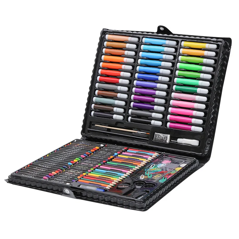 Stationery Set 150-Piece Watercolor Pens Set Children's Stationery Set Primary School Kindergarten Gift
Stationery Set 150-Piece Watercolor Pens Set Children's Stationery Set Primary School Kindergarten Gift