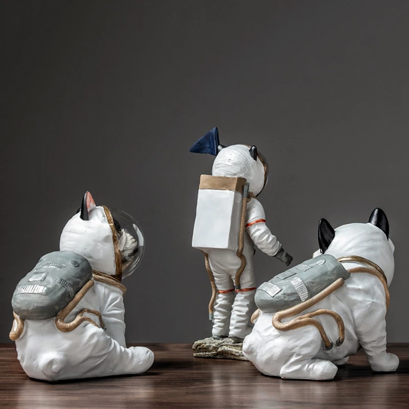 Fashion-Modern Aerospace Dog Astronaut Figurine Statue Home Decor Day Gift
Fashion-Modern Aerospace Dog Astronaut Figurine Statue Home Decor Day Gift