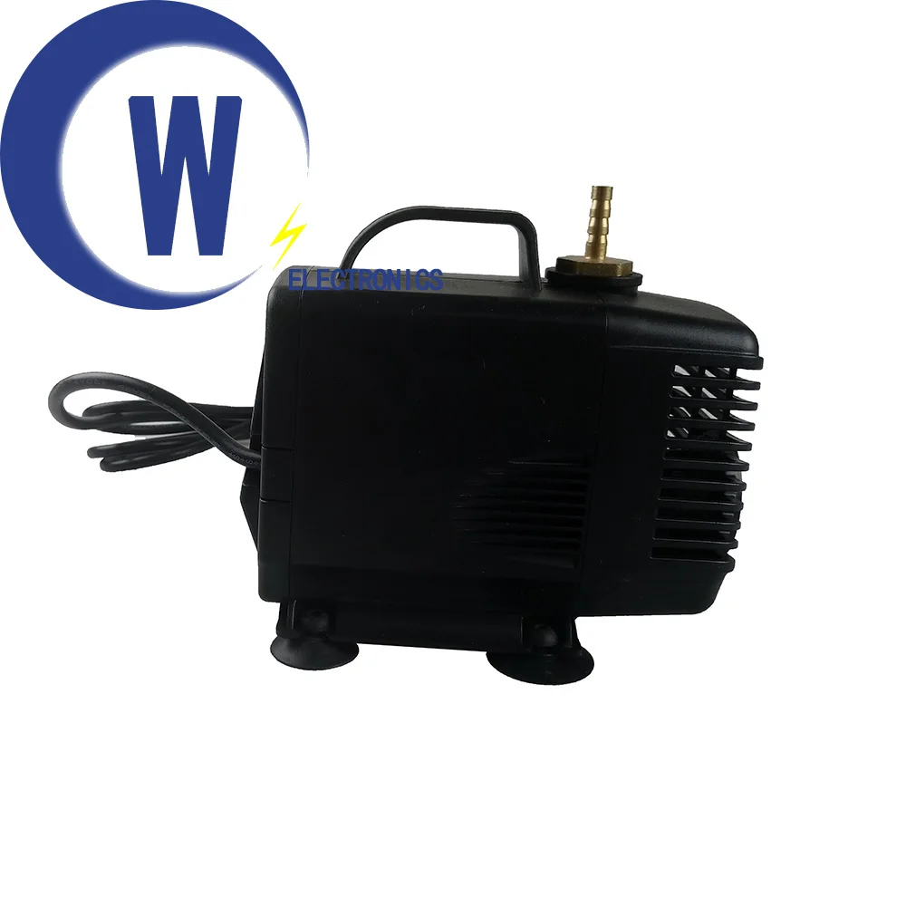 Multifunctional submersible pump 80W 3.5M 3500L / H AC 220V input laser engraving and cutting machine spindle cooling 
Multifunctional submersible pump 80W 3.5M 3500L / H AC 220V input laser engraving and cutting machine spindle cooling