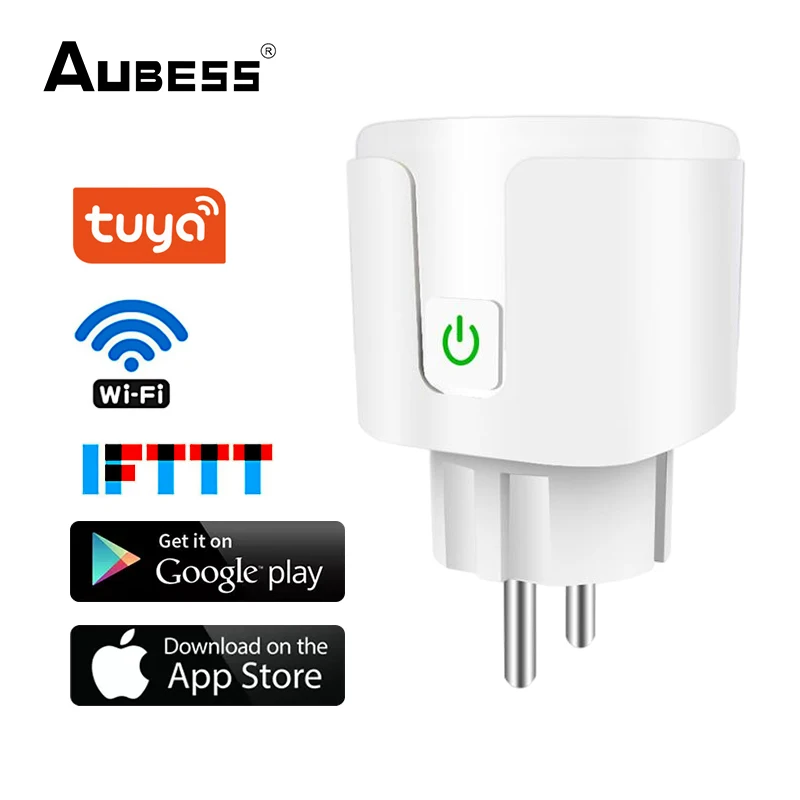 16/10A Smart Plug WiFi Socket No Power Monitor Timing Function Tuya Smart Life APP Control Switch Works With Alexa Google Home
16/10A Smart Plug WiFi Socket No Power Monitor Timing Function Tuya Smart Life APP Control Switch Works With Alexa Google Home