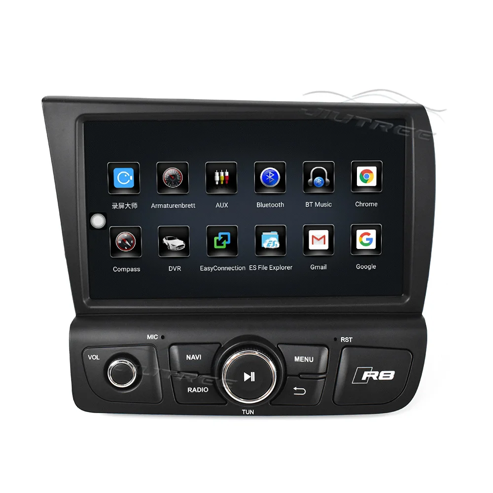 Автомагнитола PX6, 2 Din, 9 дюймов, Android, для Audi R8 2007, 2008, 2009-2013, 2014, 2015, GPS-навигация, мультимедийный плеер, автомобильный стерео приемник
Автомагнитола PX6, 2 Din, 9 дюймов, Android, для Audi R8 2007, 2008, 2009-2013, 2014, 2015, GPS-навигация, мультимедийный плеер, автомобильный стерео приемник