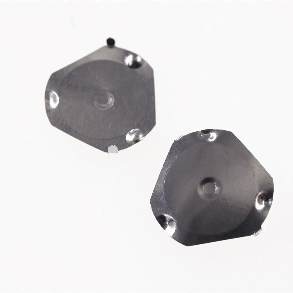 1000 Pcs 10.0mm Diameter Triangle Tactile Metal Domes 2 Legs 350 gf Leg Length 1.5mm Snap Switch by express 
1000 Pcs 10.0mm Diameter Triangle Tactile Metal Domes 2 Legs 350 gf Leg Length 1.5mm Snap Switch by express