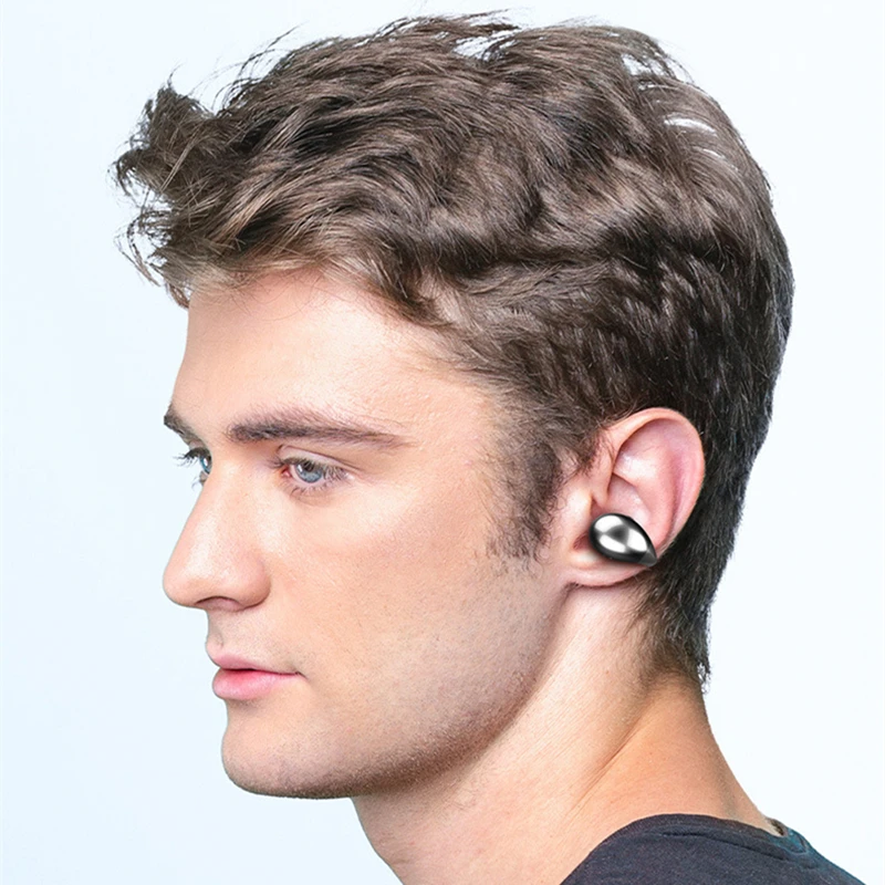 TWS Bluetooth наушники костной проводимости гарнитура с микрофоном стерео