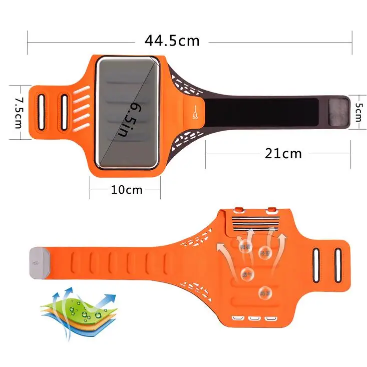 Outdoor Sports Mobile Phone Arm With Running Bag Touch Screen Fingerprint Unlock Band For Iphone7plus Hot Sale | Спорт и развлечения