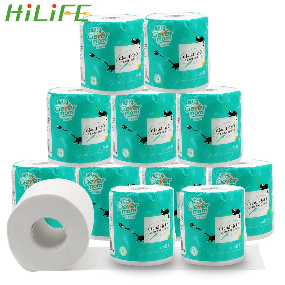 Четырехслойная 1 рулон мягкой туалетной бумаги HILIFE, рулон туалетной бумаги, приятная для кожи бумага, полотенца, бумажные полотенца
Четырехслойная 1 рулон мягкой туалетной бумаги HILIFE, рулон туалетной бумаги, приятная для кожи бумага, полотенца, бумажные полотенца