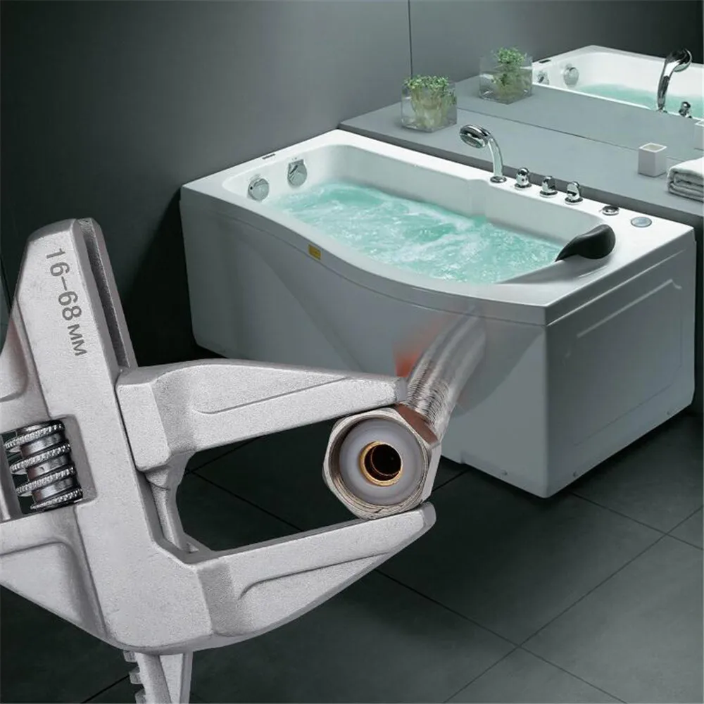 Sanitary Spanner Multifunction Short Handle Large Opening Movable Spanner Air-conditioning Maintenance Spanner Adjustable Wrench
Sanitary Spanner Multifunction Short Handle Large Opening Movable Spanner Air-conditioning Maintenance Spanner Adjustable Wrench