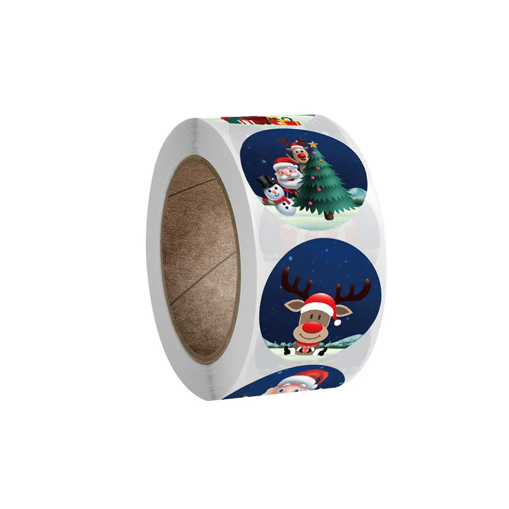 New Roll Pack Sticker Christmas Holiday Gift Decorating Gift 1 Roll School Office Supplies DIY Scrapbooking Decorative Sticker
New Roll Pack Sticker Christmas Holiday Gift Decorating Gift 1 Roll School Office Supplies DIY Scrapbooking Decorative Sticker