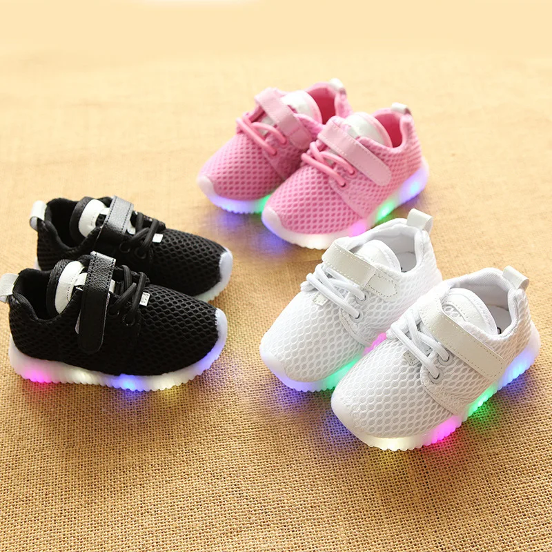 Children's Sneakers Boy LED Luminous Shoes Baby Toddler Girls Sneakers Spring and Summer New Kids Running Shoes Mesh Breathable
Children's Sneakers Boy LED Luminous Shoes Baby Toddler Girls Sneakers Spring and Summer New Kids Running Shoes Mesh Breathable