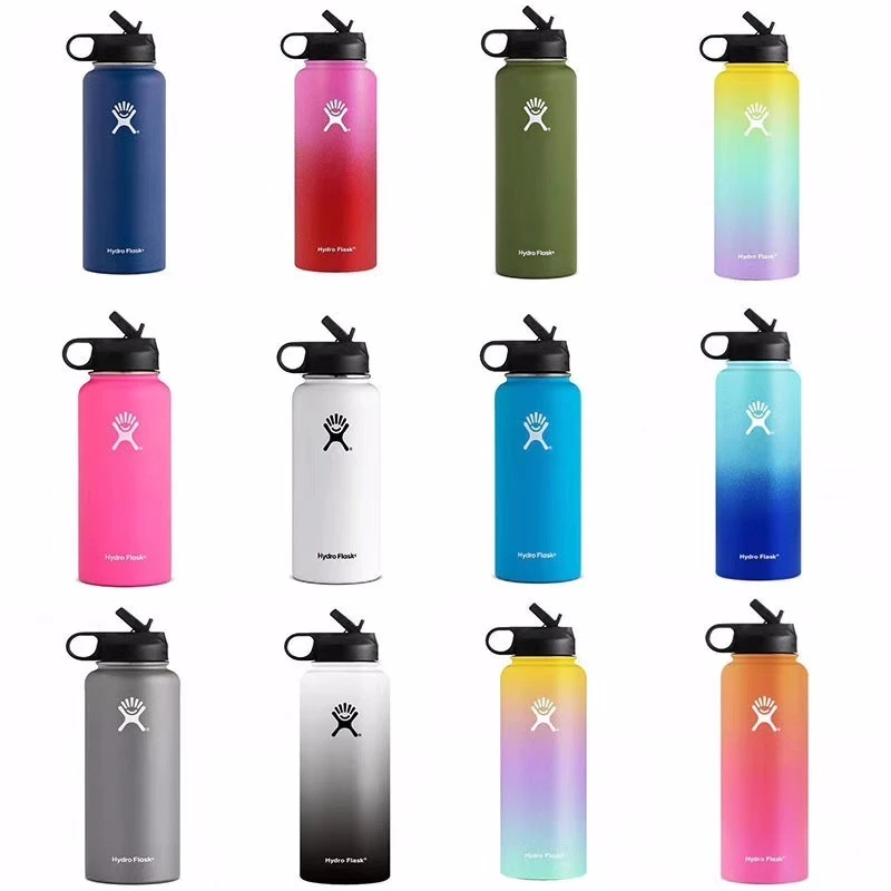 Фото Портативная термальная бутылка для воды Hydro Flask из нержавеющей - купить