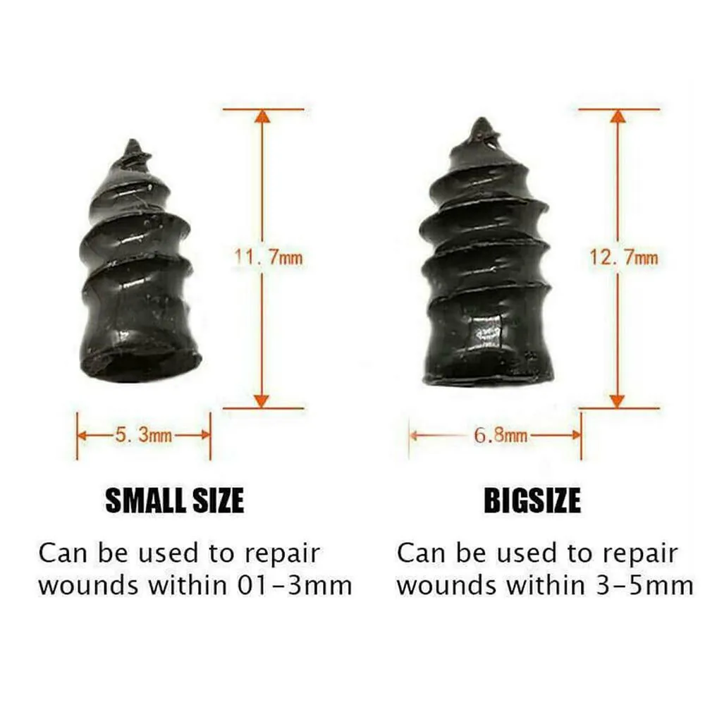 20Pcs/set Car Vacuum Tire Repair Tubeless Tyre Repair Rubber Nails Tool Car Tire Repair Rubber Nails Accessories
20Pcs/set Car Vacuum Tire Repair Tubeless Tyre Repair Rubber Nails Tool Car Tire Repair Rubber Nails Accessories