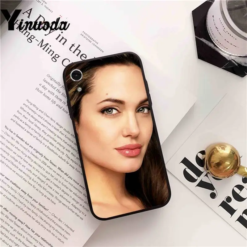 Yinuoda Angelina Jolie Phone Case cover For iPhone X 8 7 6 6S Plus XS MAX 5 5S SE XR 11 12 Pro Promax coque
Yinuoda Angelina Jolie Phone Case cover For iPhone X 8 7 6 6S Plus XS MAX 5 5S SE XR 11 12 Pro Promax coque