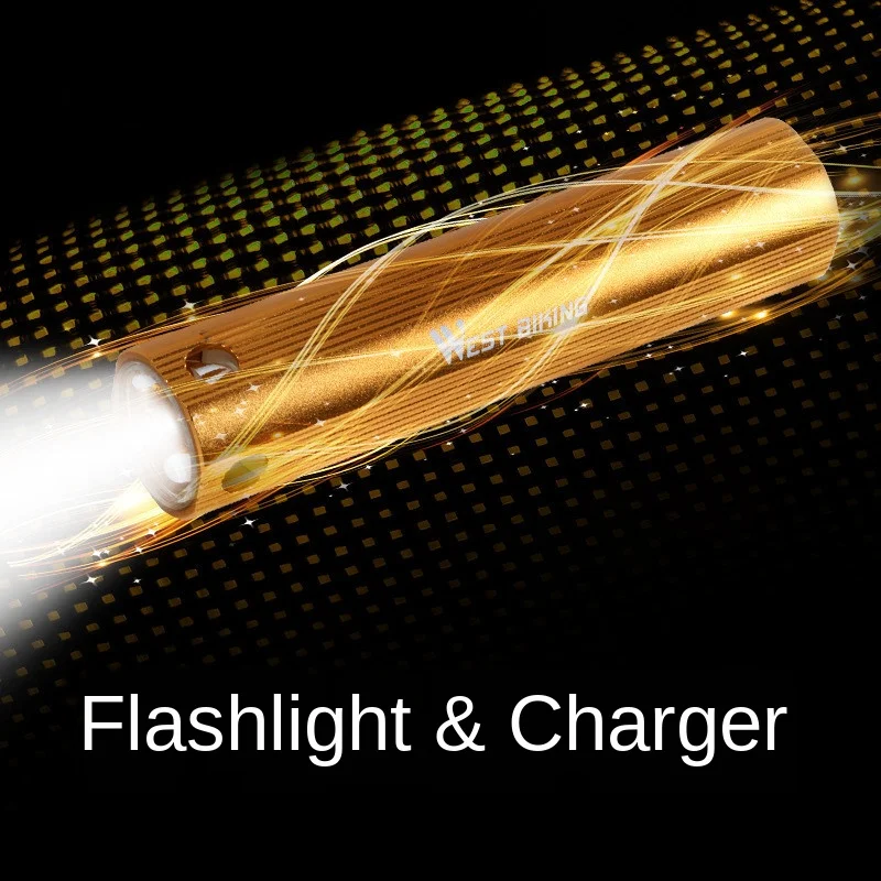 Aluminum Alloy Bicycle Lamp Waterproof Strong Light Remote Lighting Outdoor Lighting Flashlight USB Charging Night Cycling Lamp
Aluminum Alloy Bicycle Lamp Waterproof Strong Light Remote Lighting Outdoor Lighting Flashlight USB Charging Night Cycling Lamp