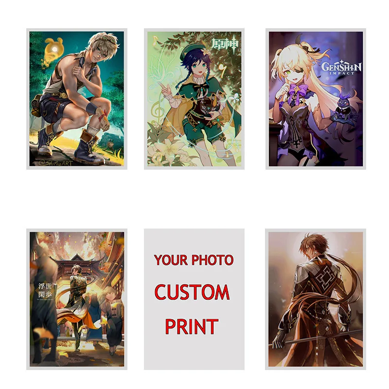 Japanese Anime Genshin Impac Original God Classic Art Posters Decoration Room Retro Wall Sticker Custom
Japanese Anime Genshin Impac Original God Classic Art Posters Decoration Room Retro Wall Sticker Custom