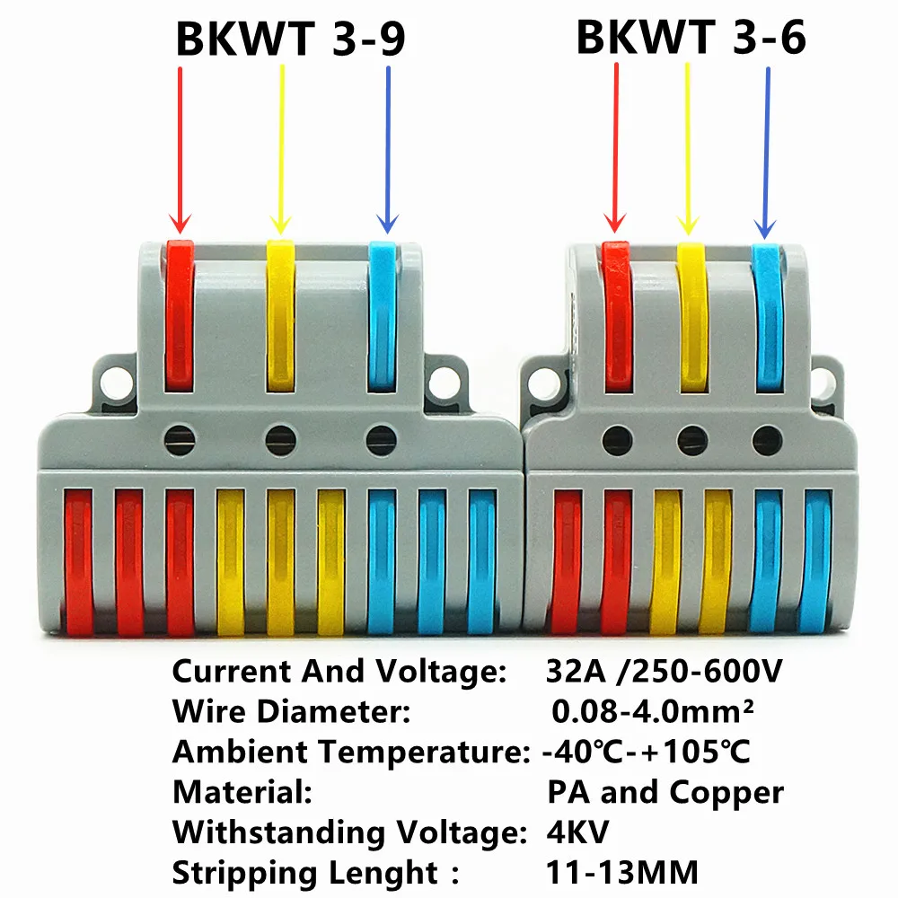 Mandowire 0.5-6mm2 Wa/GO Quick Wire Connector Wiring Cable Terminal Push-in Conductor Terminal Block Electrical Distributor
Mandowire 0.5-6mm2 Wa/GO Quick Wire Connector Wiring Cable Terminal Push-in Conductor Terminal Block Electrical Distributor