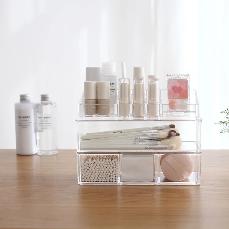 Portable Transparent Makeup Organizer Storage Box Acrylic Make Up Organizer Cosmetic Organizer Makeup Storage Drawers Organizer
Portable Transparent Makeup Organizer Storage Box Acrylic Make Up Organizer Cosmetic Organizer Makeup Storage Drawers Organizer