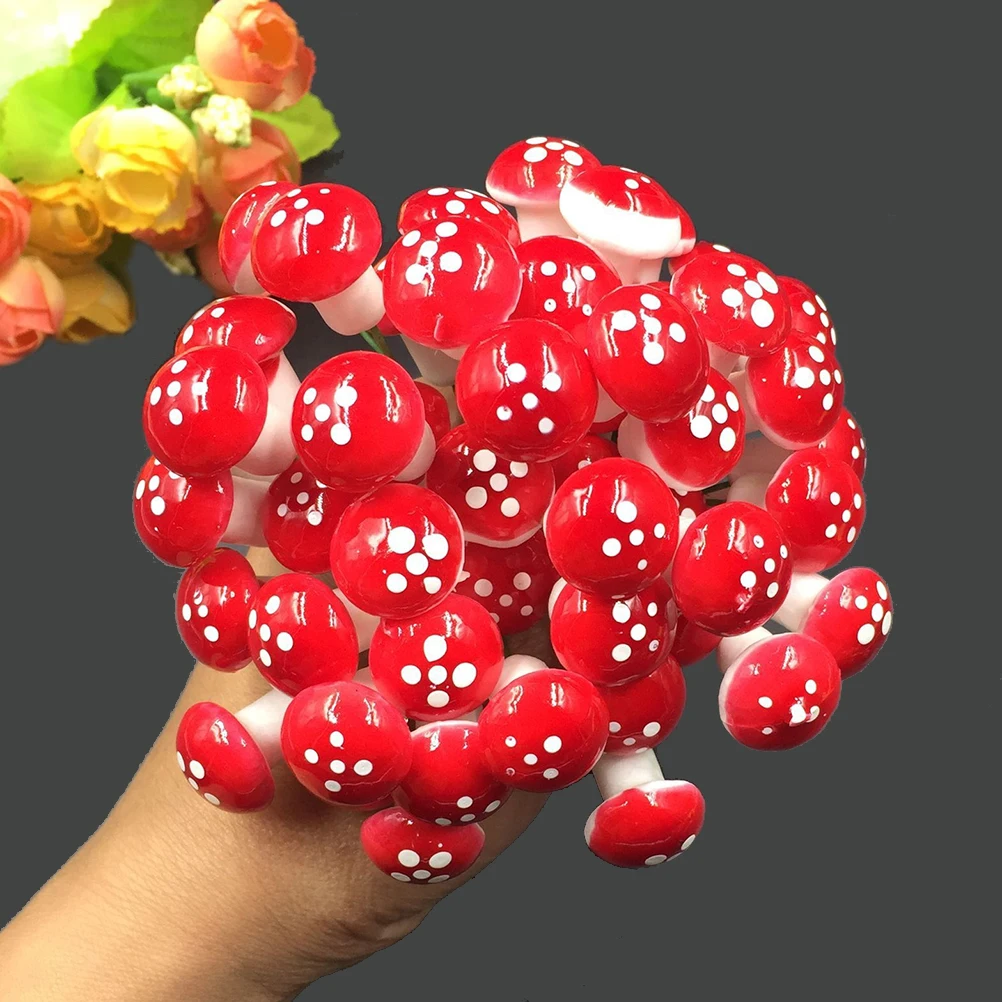 30Pcs/set 2cm Artificial Mini Mushroom Miniatures Fairy Garden Moss Terrarium Resin Crafts Decorations Stakes Craft For Home
30Pcs/set 2cm Artificial Mini Mushroom Miniatures Fairy Garden Moss Terrarium Resin Crafts Decorations Stakes Craft For Home