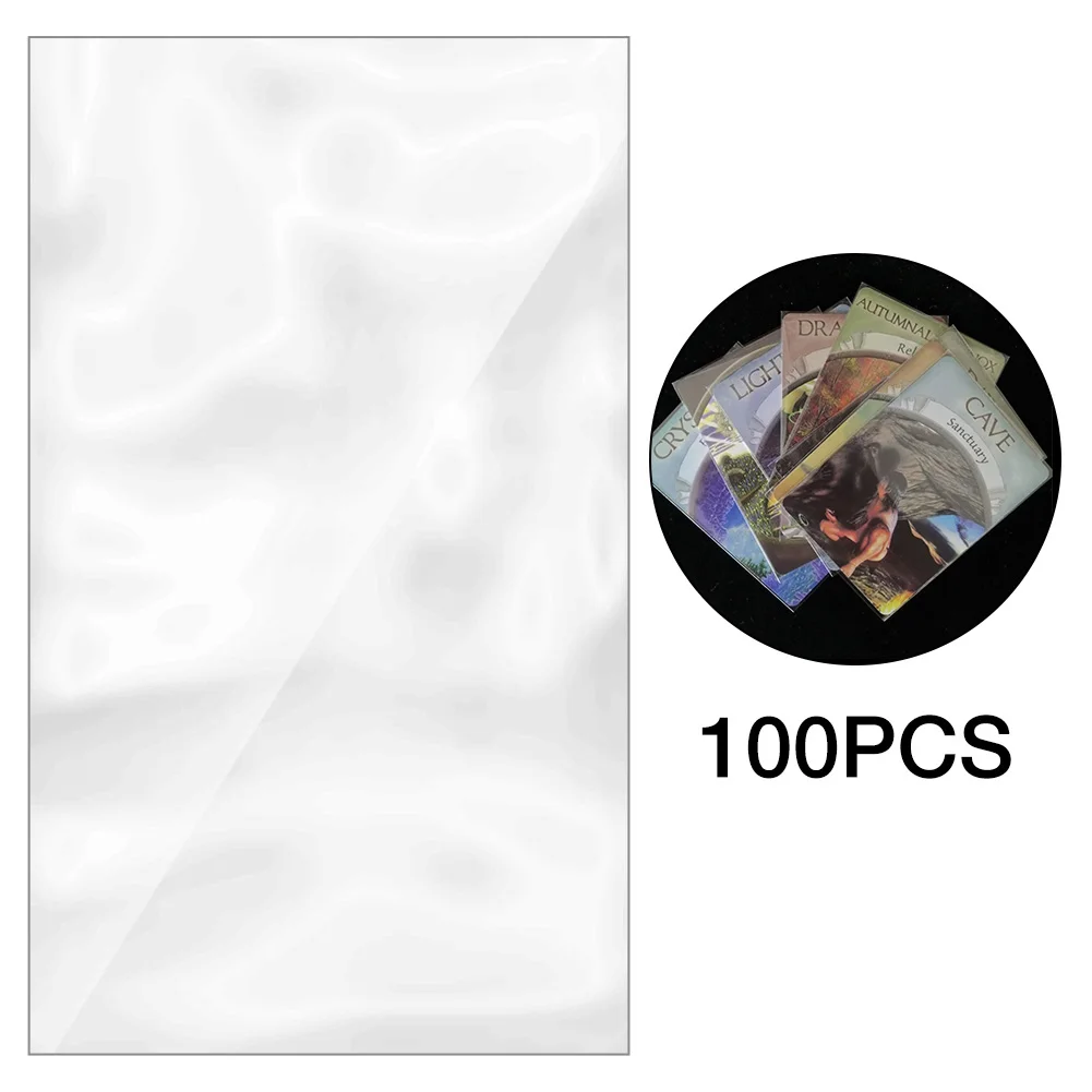 100PCS Tarot Cards Protective Case Film Perfect Tarot Cards Protection Accessories
100PCS Tarot Cards Protective Case Film Perfect Tarot Cards Protection Accessories