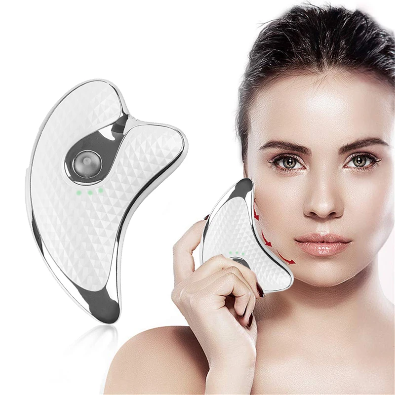 Face Neck Microcurrent Guasha Massage Machine Face Wrinkle Removal Device Body Slimming Massager Electirc Facial Skin Massage
Face Neck Microcurrent Guasha Massage Machine Face Wrinkle Removal Device Body Slimming Massager Electirc Facial Skin Massage