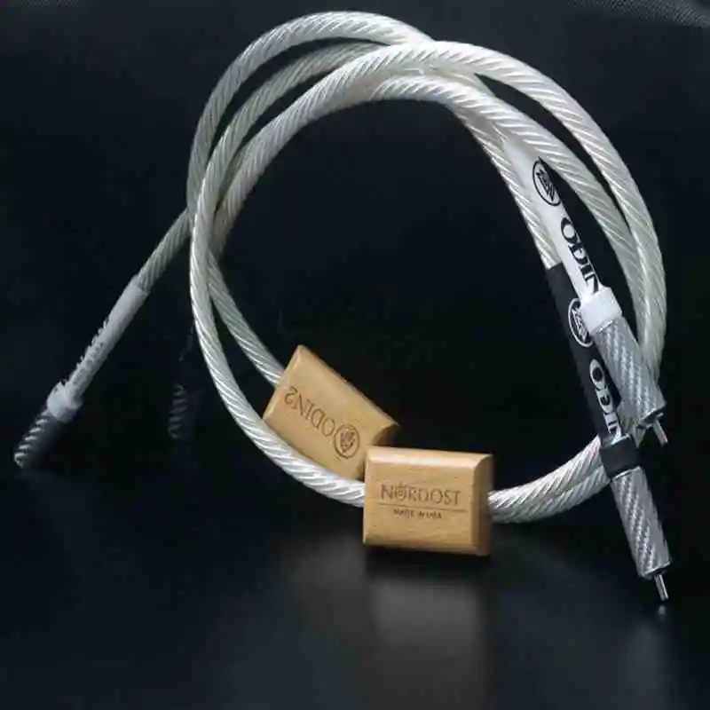 

Кабель аудиосигнала RCA Nordost ODIN 2, аудио кабель из стерлингового серебра, Hi-Fi усилитель звука, кабель RCA для сигнала