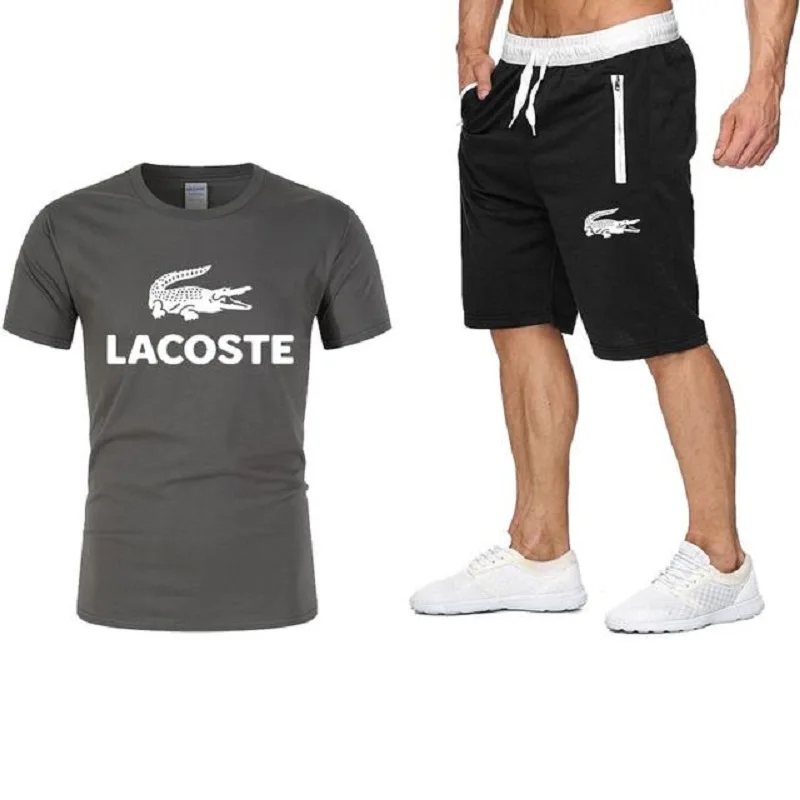 Men's Tracksuit Summer Clothes Sportswear Two Piece Set T Shirt Shorts Brand Track Clothing Male Sweatsuit Sports Suits
Men's Tracksuit Summer Clothes Sportswear Two Piece Set T Shirt Shorts Brand Track Clothing Male Sweatsuit Sports Suits