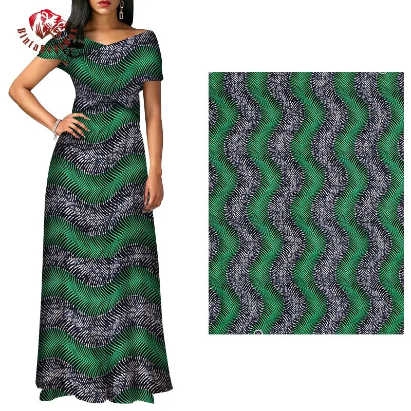 6 Yards/Lot Wave Pattern Fabric Fashion Soft Cotton Ankara Dresses Batik Fabrics Africa Real Wax Sewing Material 40FS1391
6 Yards/Lot Wave Pattern Fabric Fashion Soft Cotton Ankara Dresses Batik Fabrics Africa Real Wax Sewing Material 40FS1391