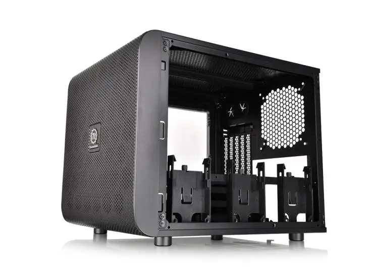 Core V21 desktop water-cooled assembly mini small itx main box matx side transparent shell
Core V21 desktop water-cooled assembly mini small itx main box matx side transparent shell
