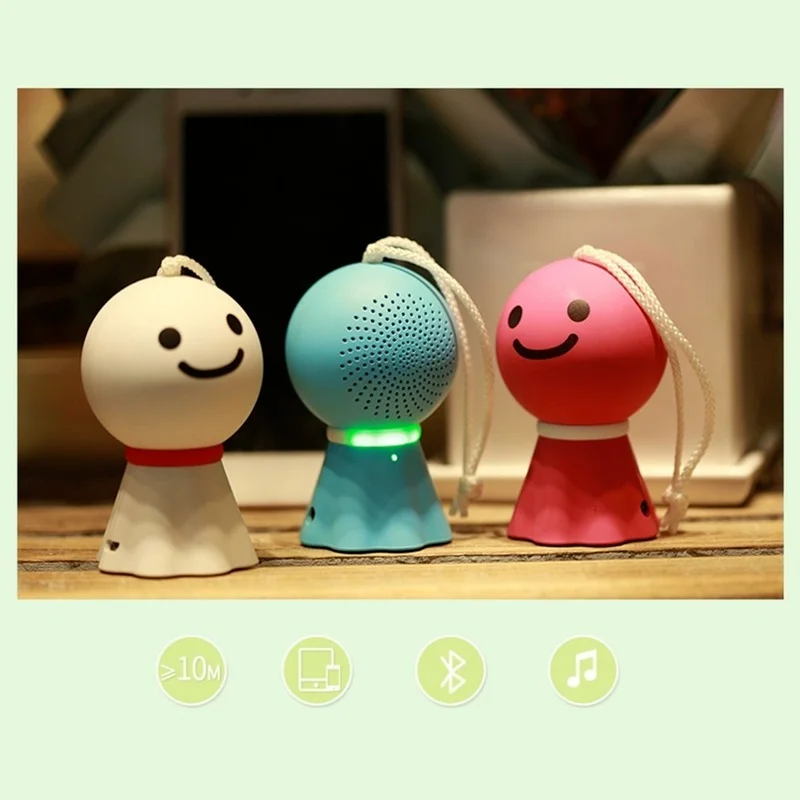 Wireless Bluetooth Speaker Sunny Doll Shape Hanging Bluetooth Speaker Stereo Music USB TF Card Portable Soundbar Subwoofer
Wireless Bluetooth Speaker Sunny Doll Shape Hanging Bluetooth Speaker Stereo Music USB TF Card Portable Soundbar Subwoofer