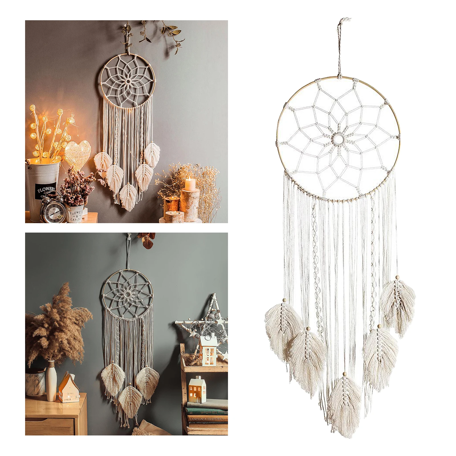 Dream Catcher - Handmade Traditional Wall Hanging Home Decoration Decor Ornament Craft
Dream Catcher - Handmade Traditional Wall Hanging Home Decoration Decor Ornament Craft