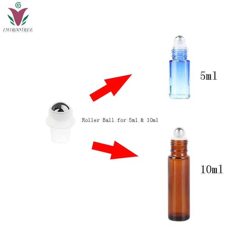 30pcs Roller Ball Bead Ball Plug for 5ml 10ml Thick Glass Perfume Essential Oil Roll On Bottles
30pcs Roller Ball Bead Ball Plug for 5ml 10ml Thick Glass Perfume Essential Oil Roll On Bottles