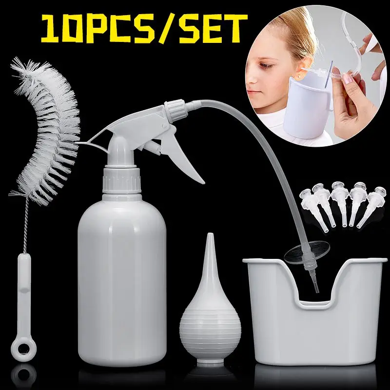 Ear Wax Washing Kit Remover Irrigation Tool Set 500ml Capacity Children Adults Kid Portable Cleaning Washer Rinse Bottle
Ear Wax Washing Kit Remover Irrigation Tool Set 500ml Capacity Children Adults Kid Portable Cleaning Washer Rinse Bottle