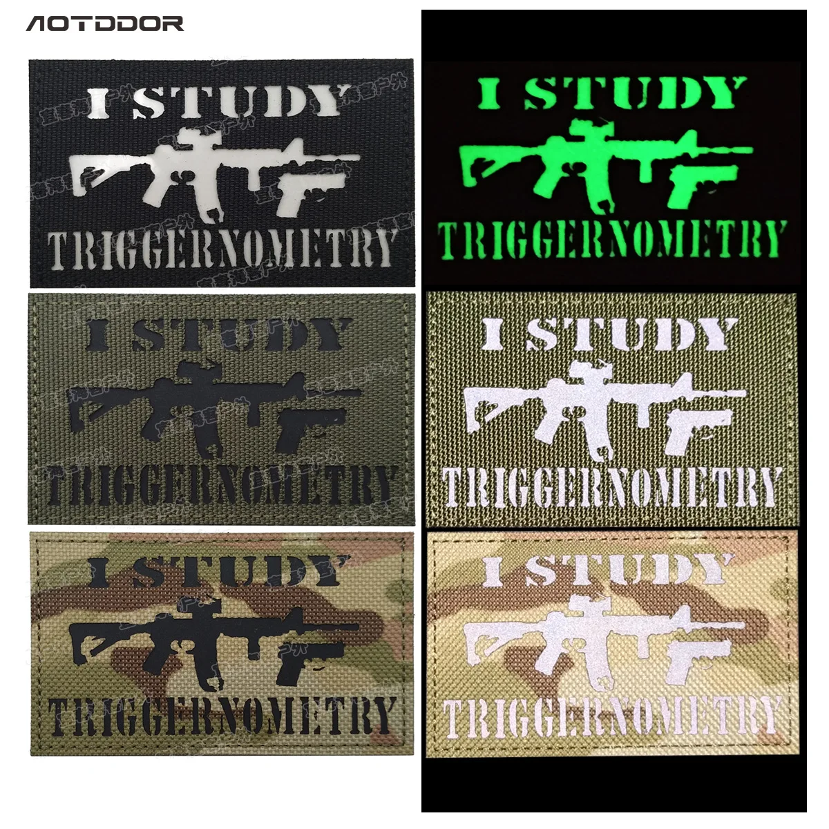 Infrared IR Reflective Patch I STUDY TRIGGERNOMETRY patches Military Tactical Fastener Multicam Emblem for Vest Cap
Infrared IR Reflective Patch I STUDY TRIGGERNOMETRY patches Military Tactical Fastener Multicam Emblem for Vest Cap