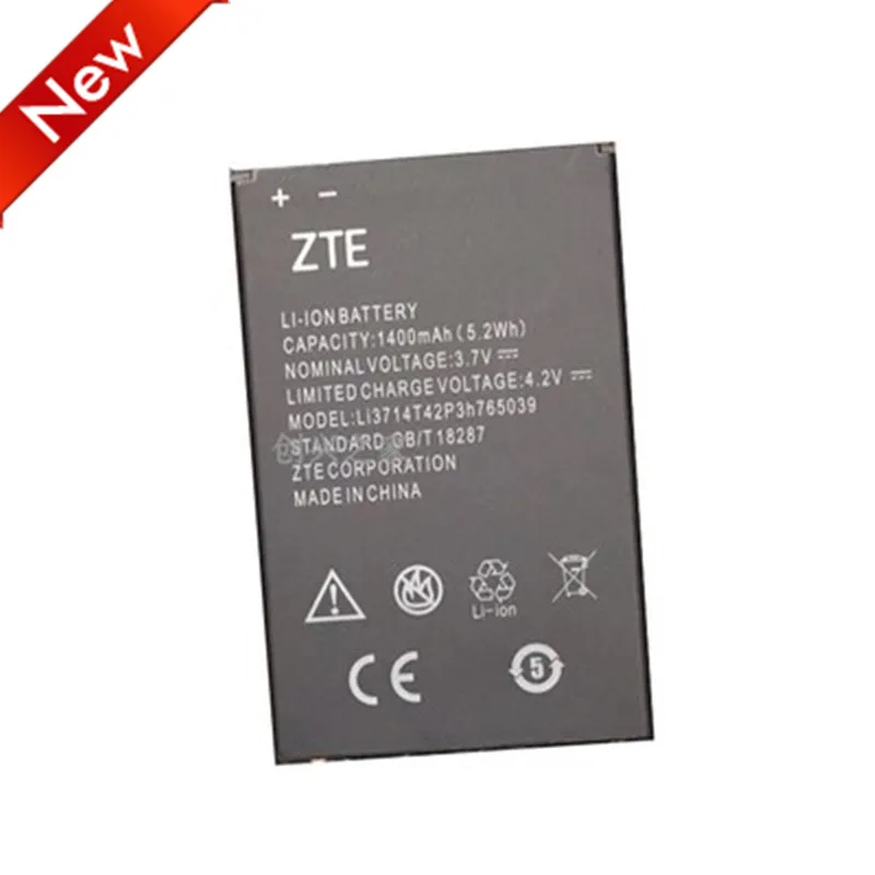 Аккумулятор Li3714T42P3h765039 для ZTE Blade Q3 T230 AF3 T220 A3 T221 A5 AF5 Pro 1400 мАч | Мобильные телефоны и