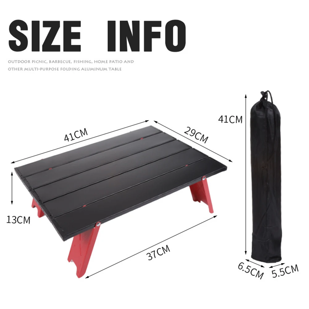 Aluminum alloy Mini Outdoor Folding Table Furniture Barbecue Camping Tent Household Bed Collapsible Computer Desk
Aluminum alloy Mini Outdoor Folding Table Furniture Barbecue Camping Tent Household Bed Collapsible Computer Desk