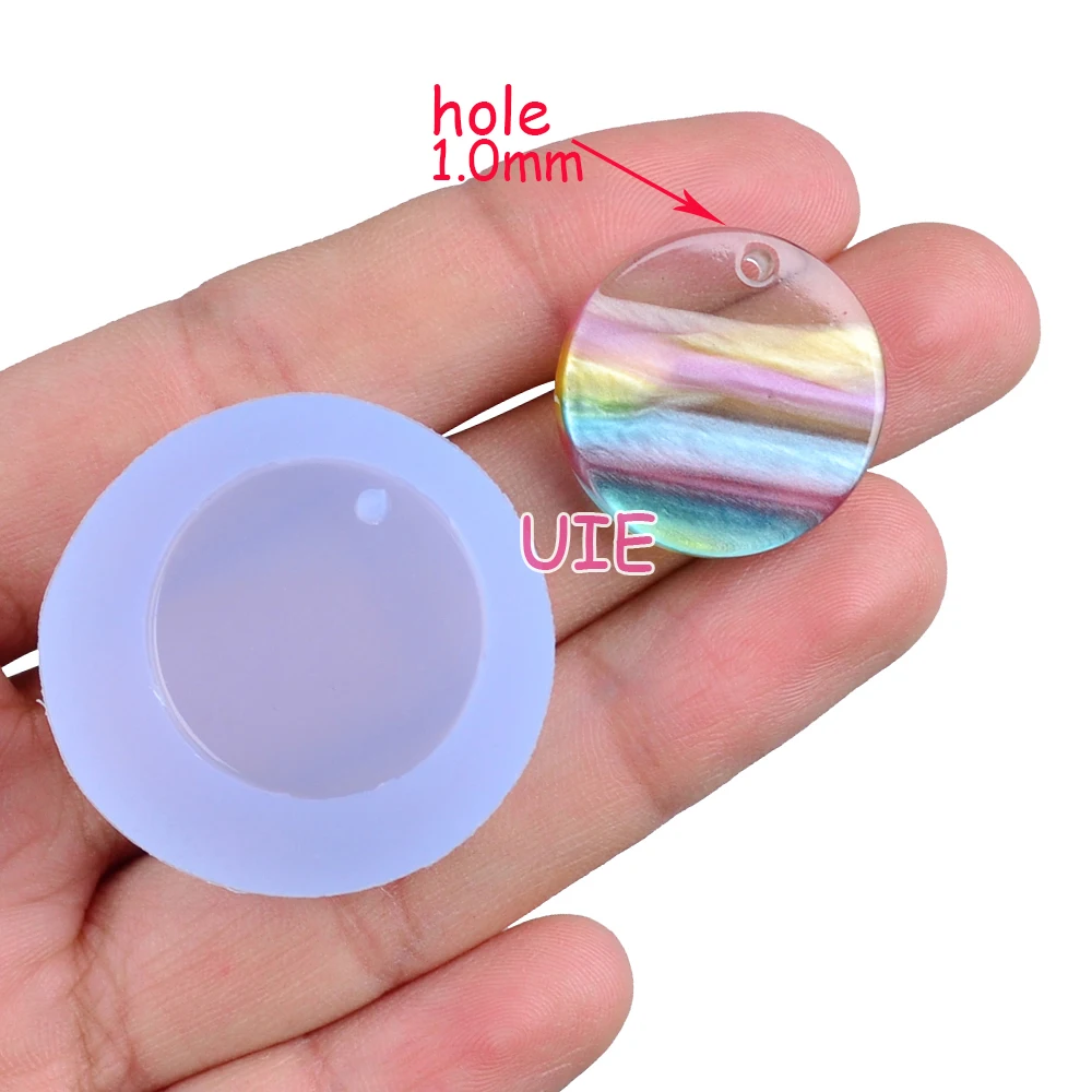 BYL043U 20.9mm Round Earrings Silicone Mold Resin Necklace Pendant Making Craft Fondant Cake Decoration FOOD SAFE OVEN SAFE
BYL043U 20.9mm Round Earrings Silicone Mold Resin Necklace Pendant Making Craft Fondant Cake Decoration FOOD SAFE OVEN SAFE