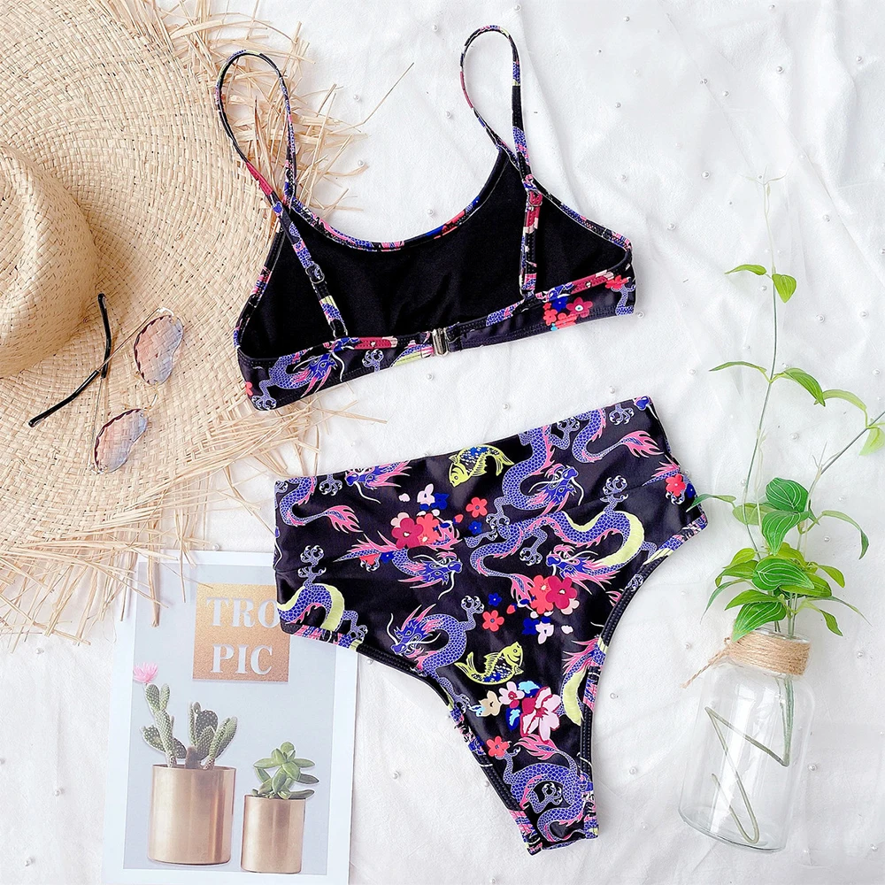 High Waist Bikini Women Swimsuit Brazilian Biquini Set 2020 Push Up Swimwear Female Print Bathing Suits Beach Wear Swimming Suit
High Waist Bikini Women Swimsuit Brazilian Biquini Set 2020 Push Up Swimwear Female Print Bathing Suits Beach Wear Swimming Suit