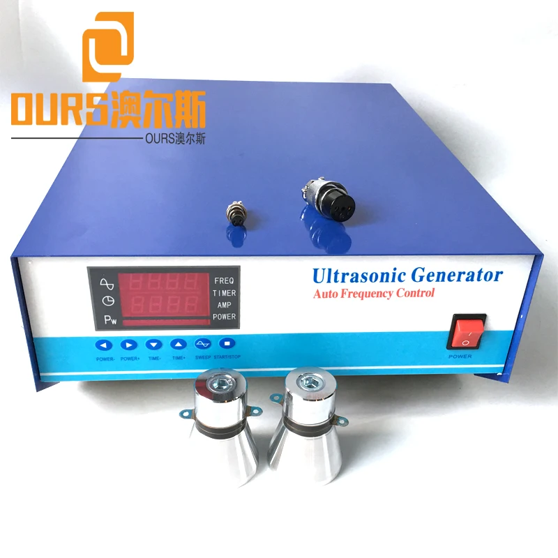 80KHZ 1200W Ultrasonic High Frequency Signal Generator Used In Industry Semiconductor Cleaning
80KHZ 1200W Ultrasonic High Frequency Signal Generator Used In Industry Semiconductor Cleaning