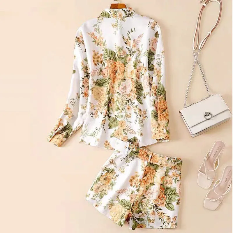 ZALady Designer Two Piece Set Women Top And Shorts Chic French Harajuku Long Sleeve Shirt Blouses Casual Shorts 2piece Set Suit
ZALady Designer Two Piece Set Women Top And Shorts Chic French Harajuku Long Sleeve Shirt Blouses Casual Shorts 2piece Set Suit