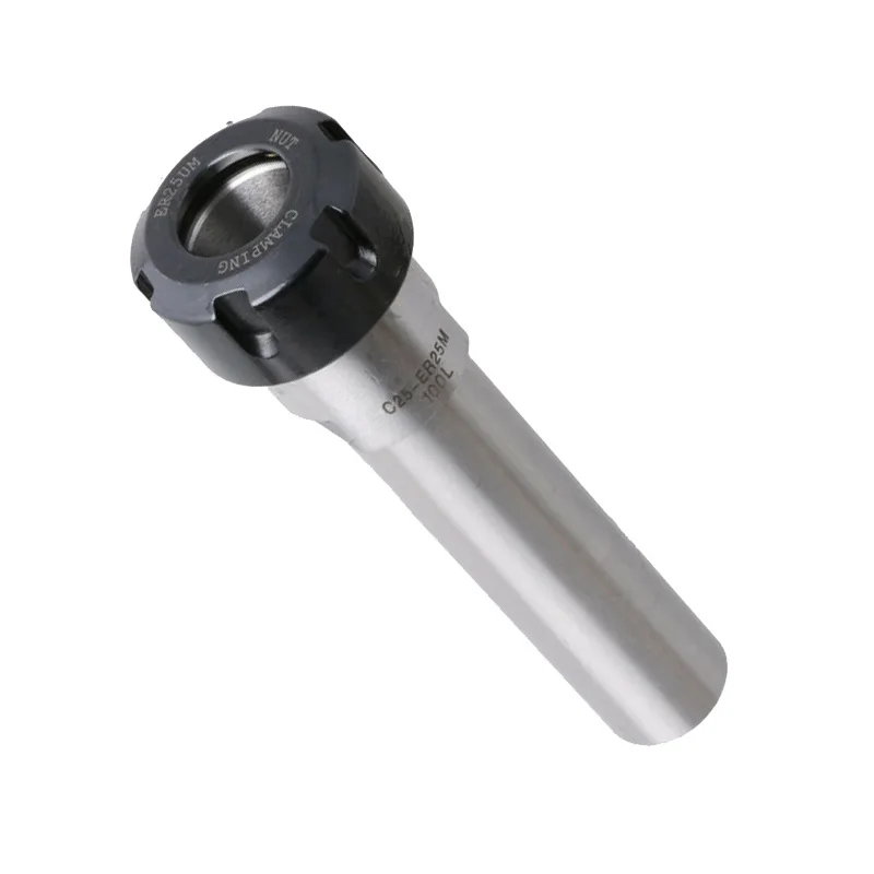 Silver Black C25 ER25M 100L Collet Chuck Tool Holder Straight Shank CNC Milling
Silver Black C25 ER25M 100L Collet Chuck Tool Holder Straight Shank CNC Milling