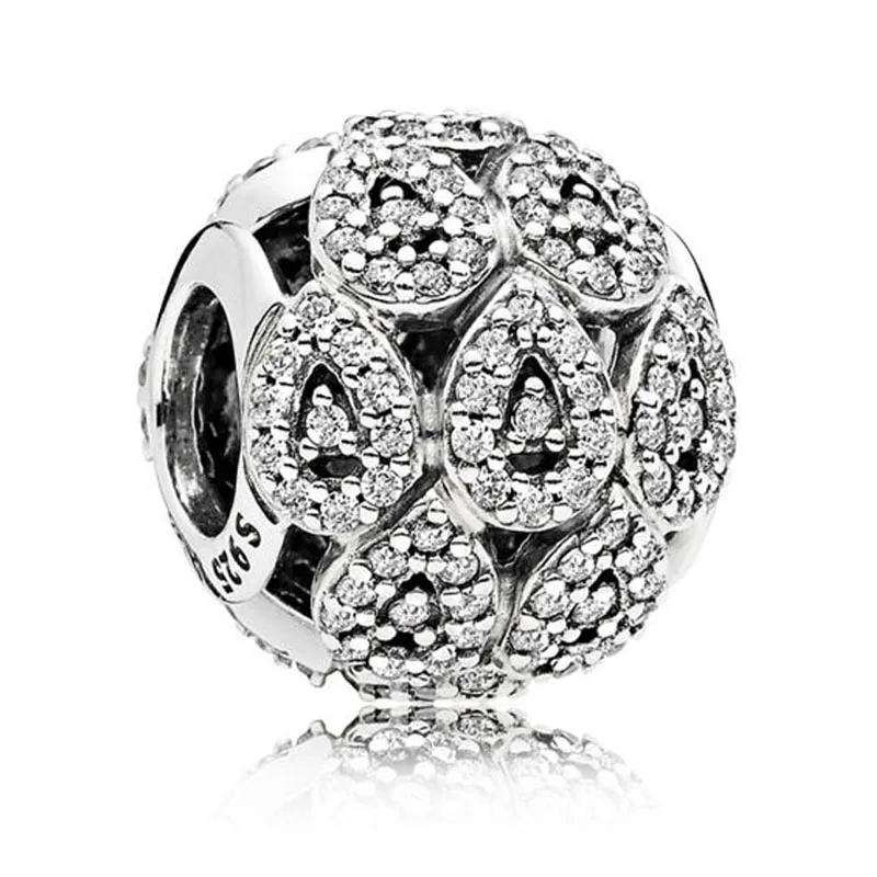 Original Openwork Teardrop Cascading Glamour With Crystal Charm Jewelry Fit 925 Sterling Silver Bead Popular Bracelet Necklace
Original Openwork Teardrop Cascading Glamour With Crystal Charm Jewelry Fit 925 Sterling Silver Bead Popular Bracelet Necklace