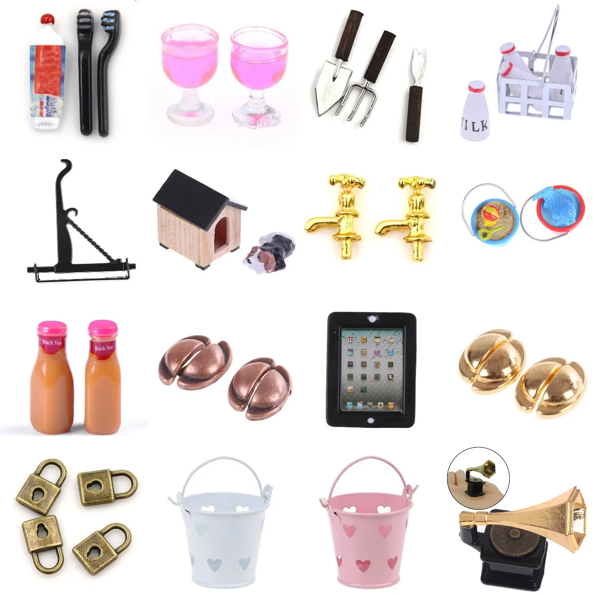 Dog Nest Lock Chair Buckets Computer Laptop Toothbrush Broom Drink For Dollhouse Furniture Toy Doll House Decoration Accessories
Dog Nest Lock Chair Buckets Computer Laptop Toothbrush Broom Drink For Dollhouse Furniture Toy Doll House Decoration Accessories