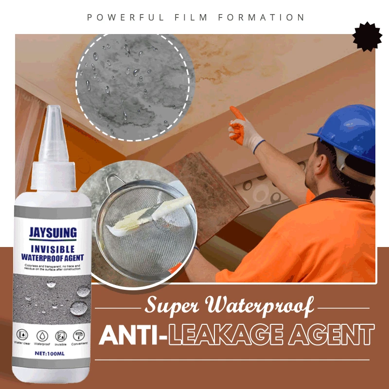100ml Super Waterproof Anti-Leakage Agent Leak-proof Repair Sealant Waterproof Glue Super Strong Easily Quickly Binding Spray
100ml Super Waterproof Anti-Leakage Agent Leak-proof Repair Sealant Waterproof Glue Super Strong Easily Quickly Binding Spray