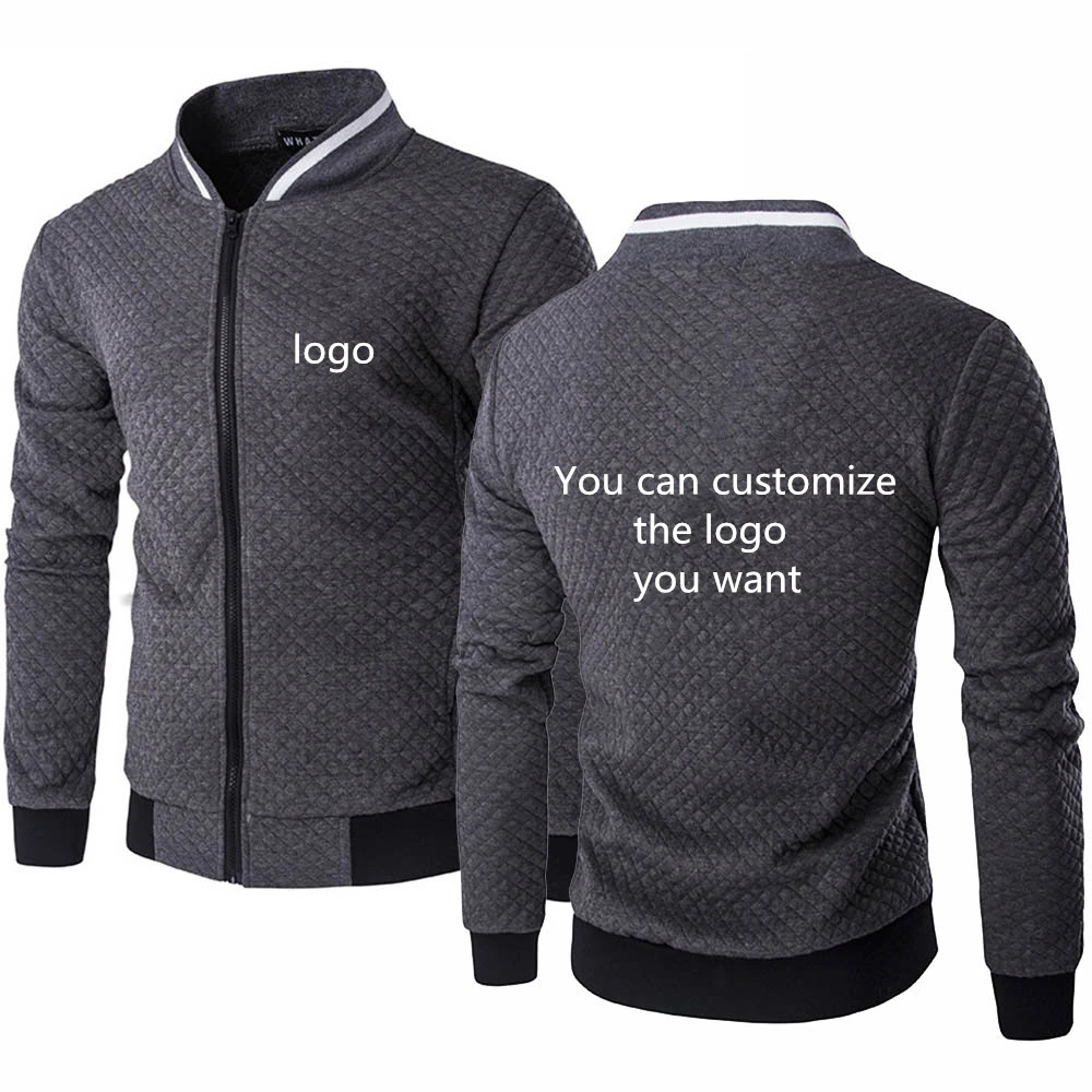 Unisex Spring Autumn Men's jackets Can Custom LOGO Fashion Casual Cotton Jacquard Sport Jacket Men's Zipper sweatshirt
Unisex Spring Autumn Men's jackets Can Custom LOGO Fashion Casual Cotton Jacquard Sport Jacket Men's Zipper sweatshirt