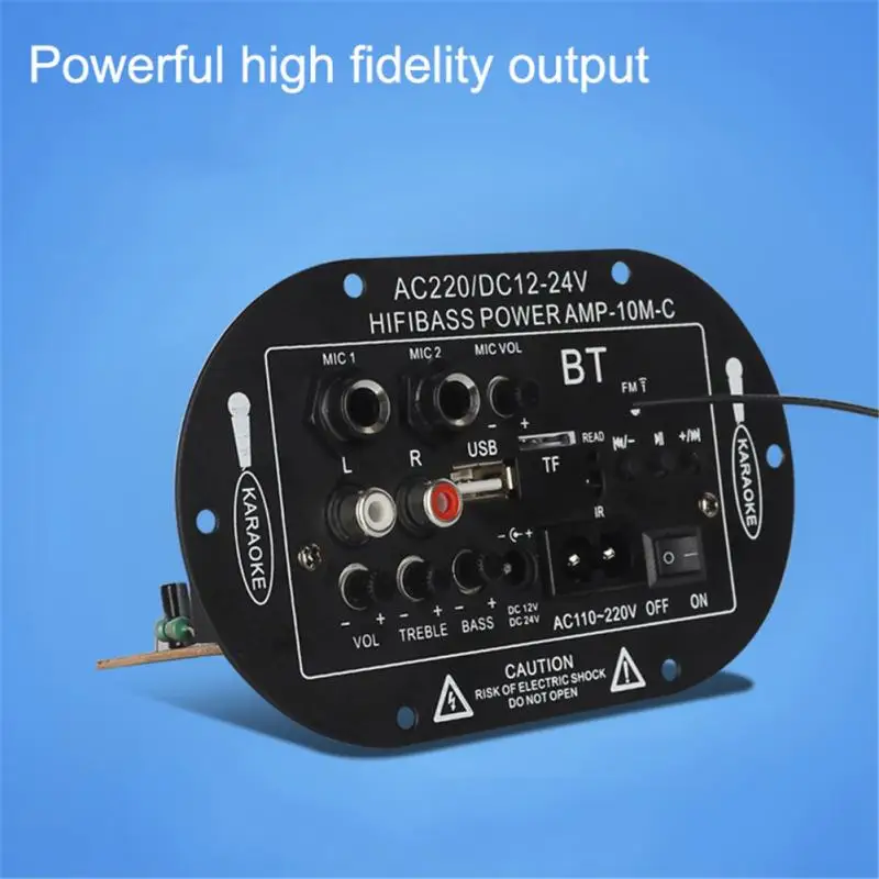 Three-use SF-2MIC Car Digital Amplifier Monophone Amplifier 8 Inch 10 Inch 12V 24V 220V Board With Built-in Bluetooth Function
Three-use SF-2MIC Car Digital Amplifier Monophone Amplifier 8 Inch 10 Inch 12V 24V 220V Board With Built-in Bluetooth Function