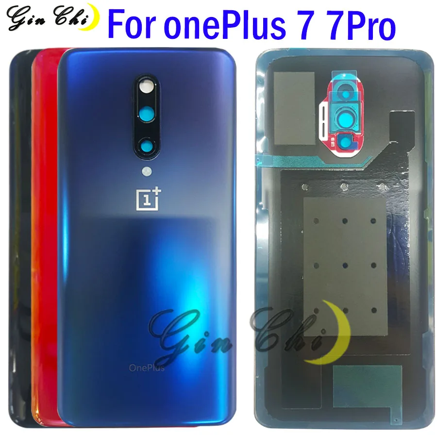 Оригинальный чехол для OnePlus 7 Крышка батарейного отсека заднее стекло Oneplus Pro