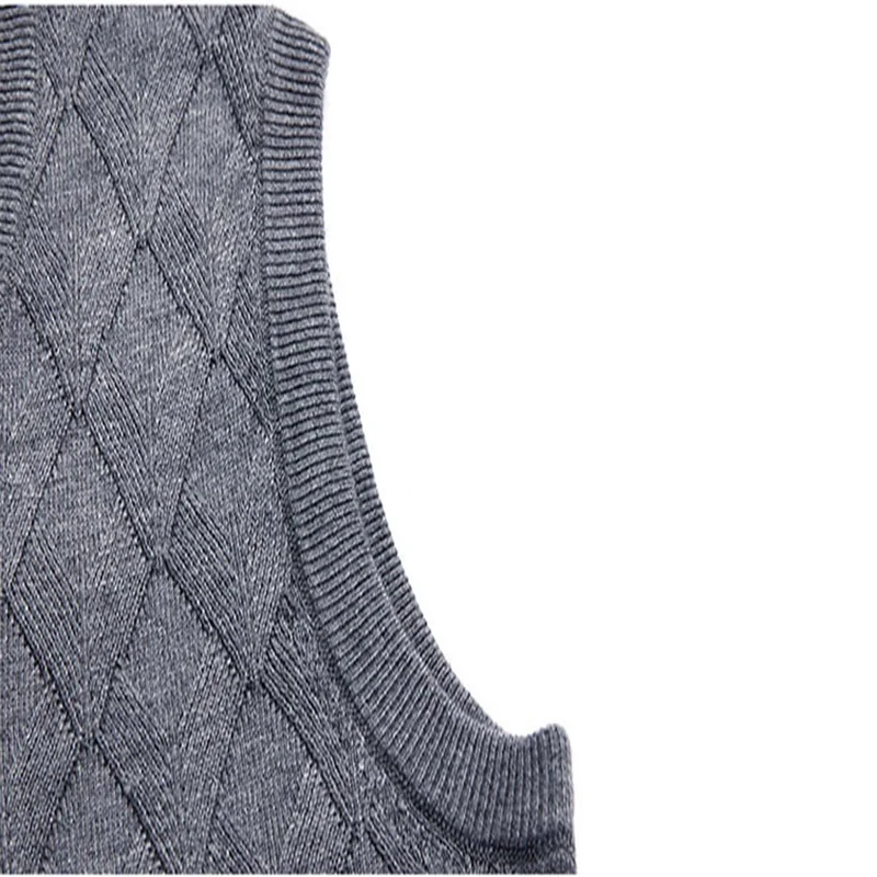 Men's Wool V-neck Vest Sweaters Sleeveless Argyle Slim Fit Autumn Winter Warm Coat Knitted Cotton Casual Fashion Male Clothes
Men's Wool V-neck Vest Sweaters Sleeveless Argyle Slim Fit Autumn Winter Warm Coat Knitted Cotton Casual Fashion Male Clothes