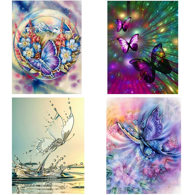 DIY Flowers 5D Diamond Painting Butterfly Diamond Embroidery Animal Cross Stitch Full Round Drill Wall Art Home Decor Gift
DIY Flowers 5D Diamond Painting Butterfly Diamond Embroidery Animal Cross Stitch Full Round Drill Wall Art Home Decor Gift