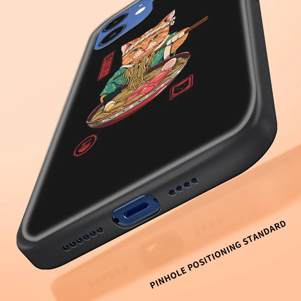 Phone Case For iPhone 11 Pro 12 Pro Max XR 7 8 SE 2020 X XS Max 6 7 8 Plus Luxury Black Shell Cover Great Ramen Wave Japan
Phone Case For iPhone 11 Pro 12 Pro Max XR 7 8 SE 2020 X XS Max 6 7 8 Plus Luxury Black Shell Cover Great Ramen Wave Japan
