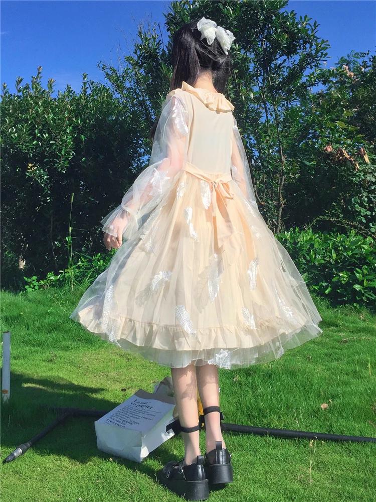 Sannian Lolita Women Dress 2021 Summer New Sweet Cute Girl Summer Long Lace Dresses Cosplay Banquet Party Ladies Clothes
Sannian Lolita Women Dress 2021 Summer New Sweet Cute Girl Summer Long Lace Dresses Cosplay Banquet Party Ladies Clothes